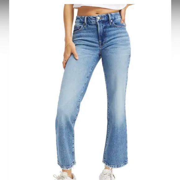GOOD AMERICAN JEANS - Only worn twice, just not the right size for me - Picture 1 of 2
